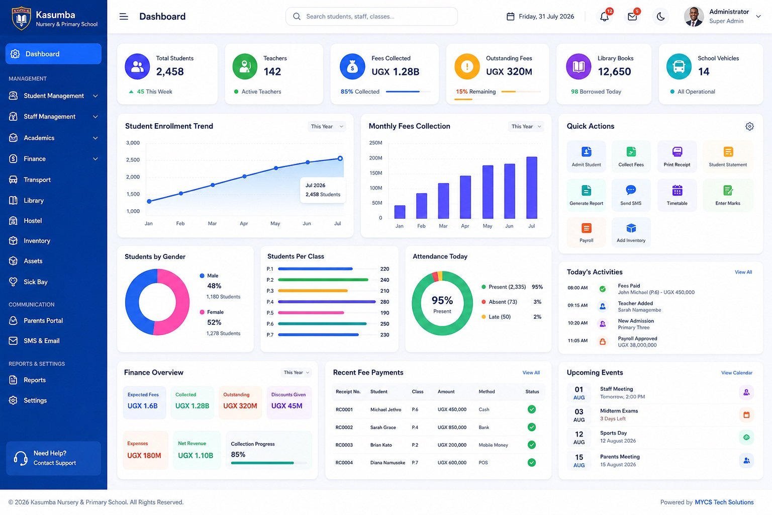 School Management System